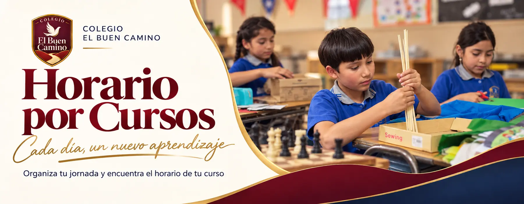 Horario por Curso - Colegio El Buen Camino